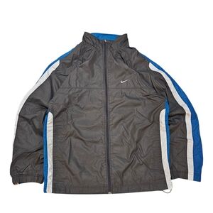 Nike Men's Black and Blue Jacket